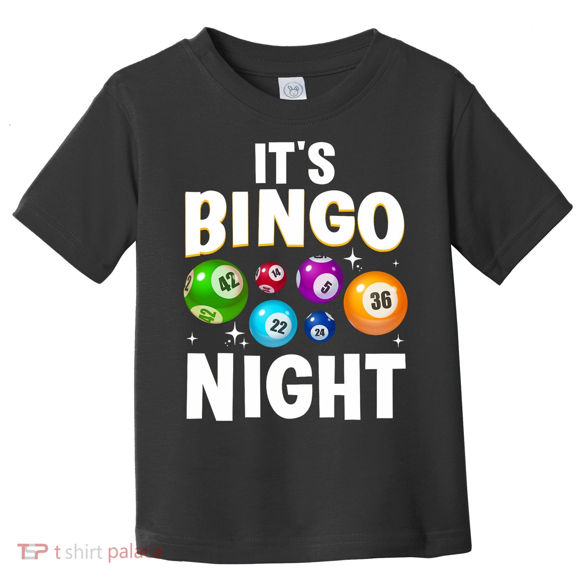 Cool Bingo Night Art Bingo Lover Bingo Player Toddler T-Shirt
