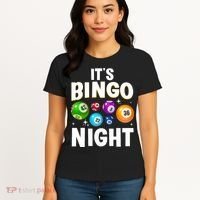 Cool Bingo Night Art Bingo Lover Bingo Player Women's T-Shirt thumb 4