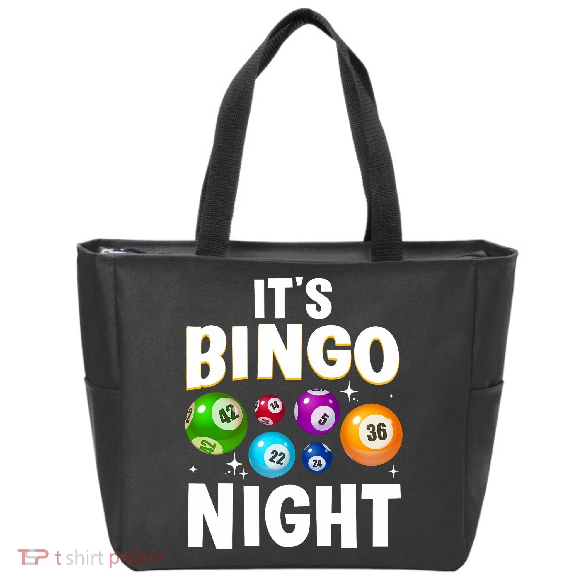Cool Bingo Night Art Bingo Lover Bingo Player Tote Bag