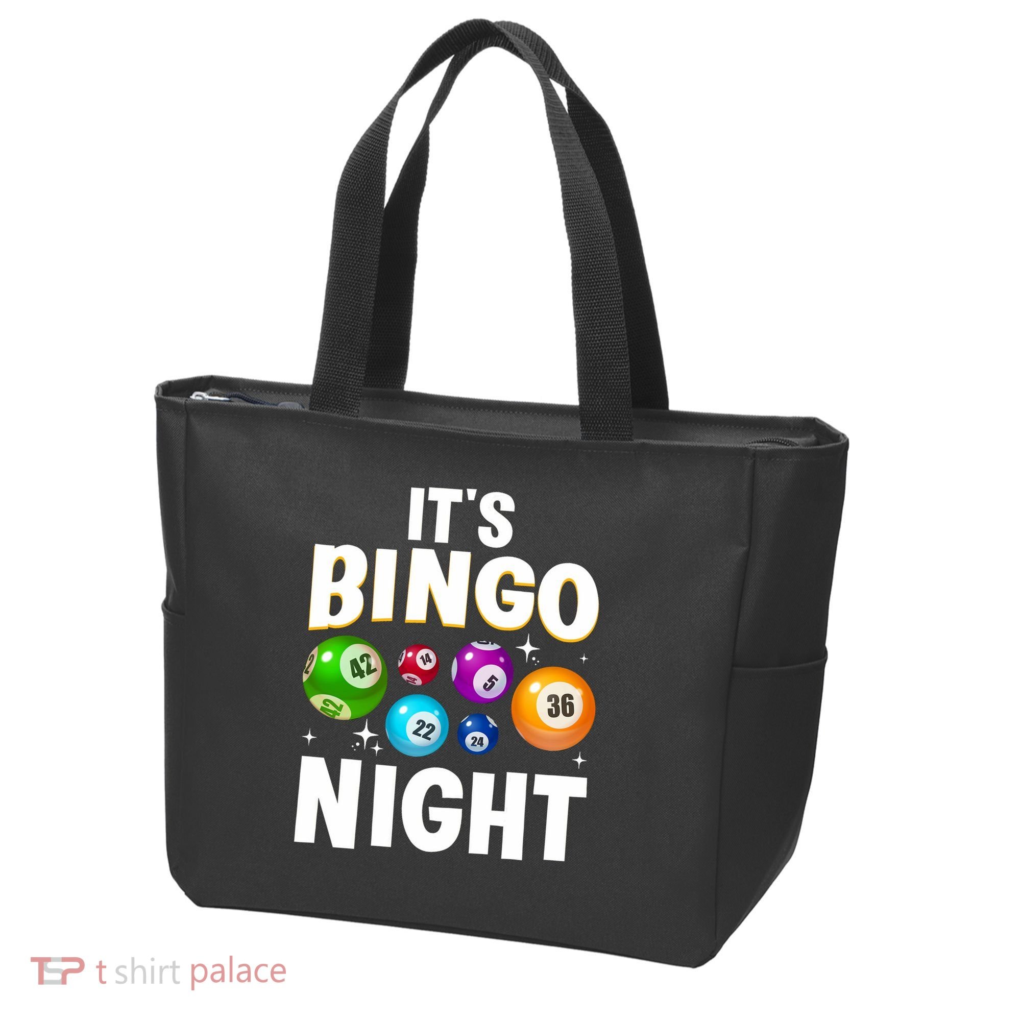 Cool Bingo Night Art Bingo Lover Bingo Player Tote Bag