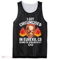 Circumcised Bowling Oddly Specific Humor Weird Funny Meme Mesh Reversible Basketball Jersey Tank thumb 0