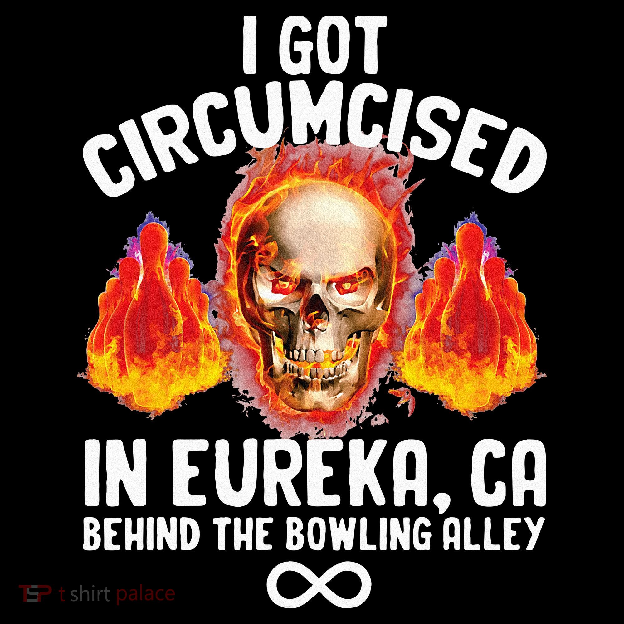 Circumcised Bowling Oddly Specific Humor Weird Funny Meme Women's Tank Top