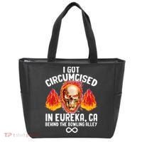 Circumcised Bowling Oddly Specific Humor Weird Funny Meme Tote Bag thumb 0