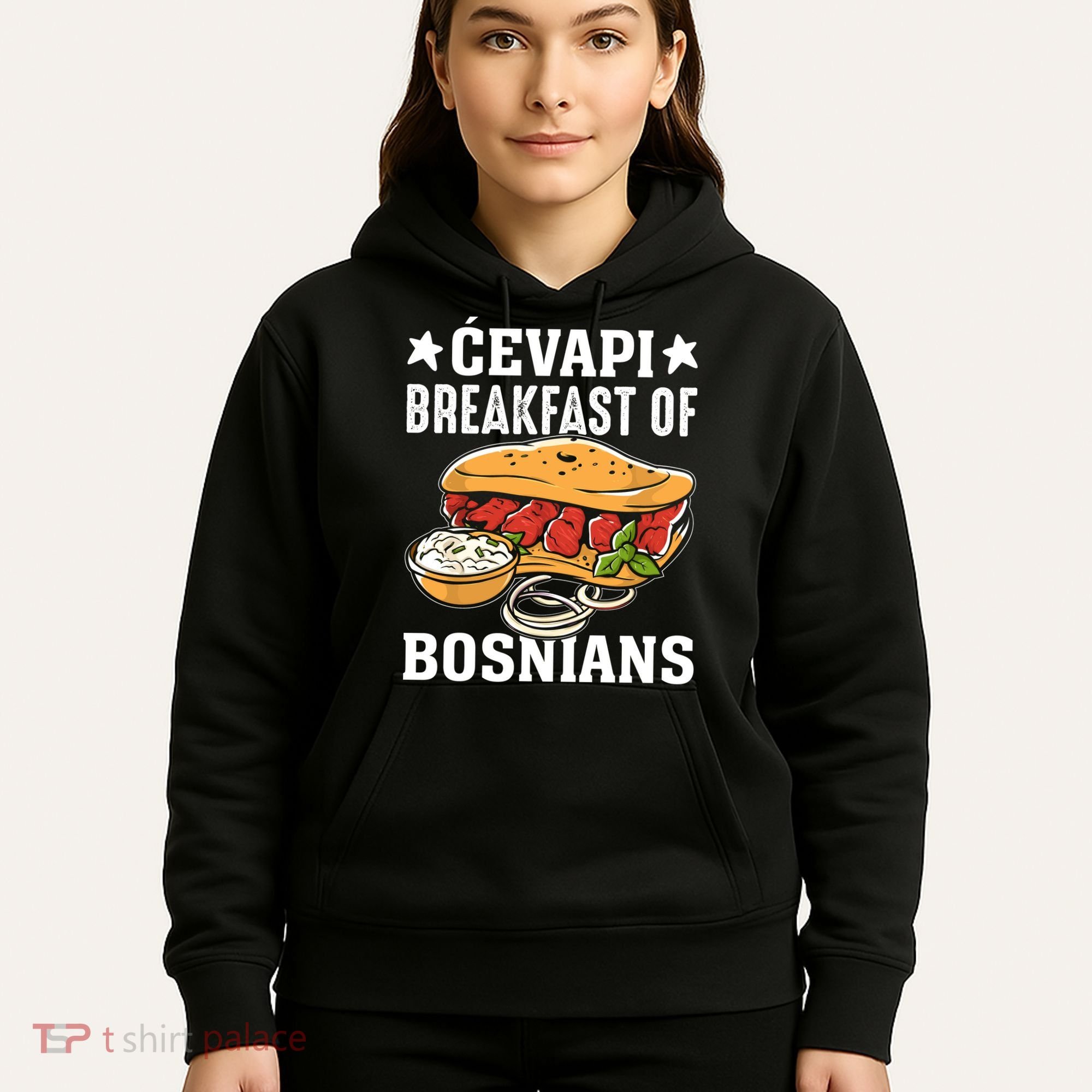 Cevapi Breakfast Of Bosnians Hoodie