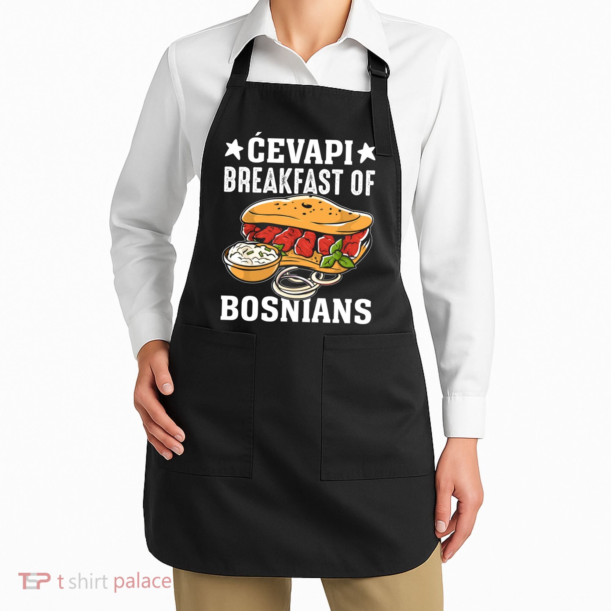Cevapi Breakfast Of Bosnians Apron