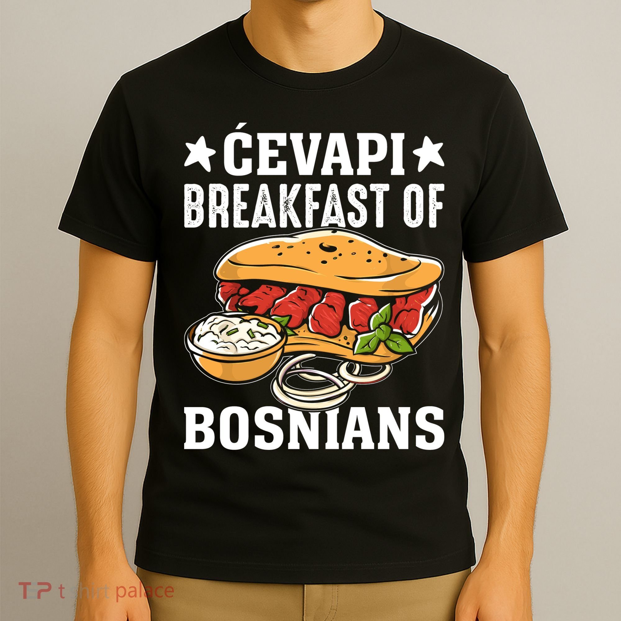 Cevapi Breakfast Of Bosnians T-Shirt