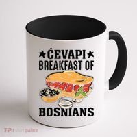 Cevapi Breakfast Of Bosnians Coffee Mug thumb 1