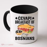 Cevapi Breakfast Of Bosnians Coffee Mug thumb 0