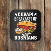 Cevapi Breakfast Of Bosnians Coaster thumb 0