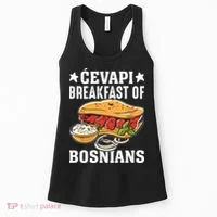 Cevapi Breakfast Of Bosnians Women's Tank Top thumb 0