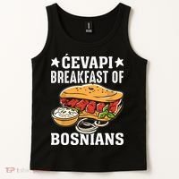 Cevapi Breakfast Of Bosnians Tank Top thumb 2