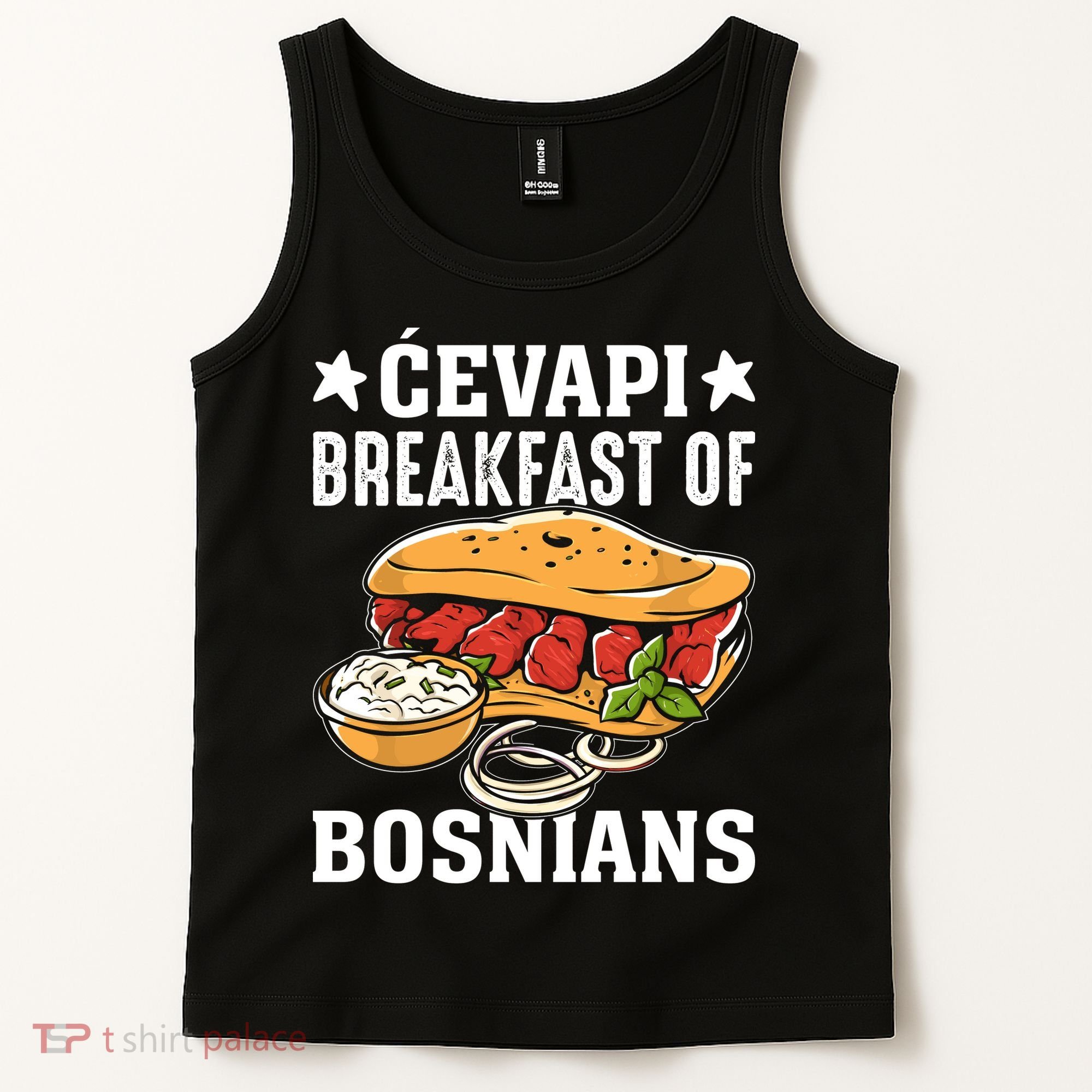 Cevapi Breakfast Of Bosnians Tank Top