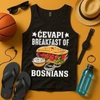 Cevapi Breakfast Of Bosnians Tank Top thumb 4
