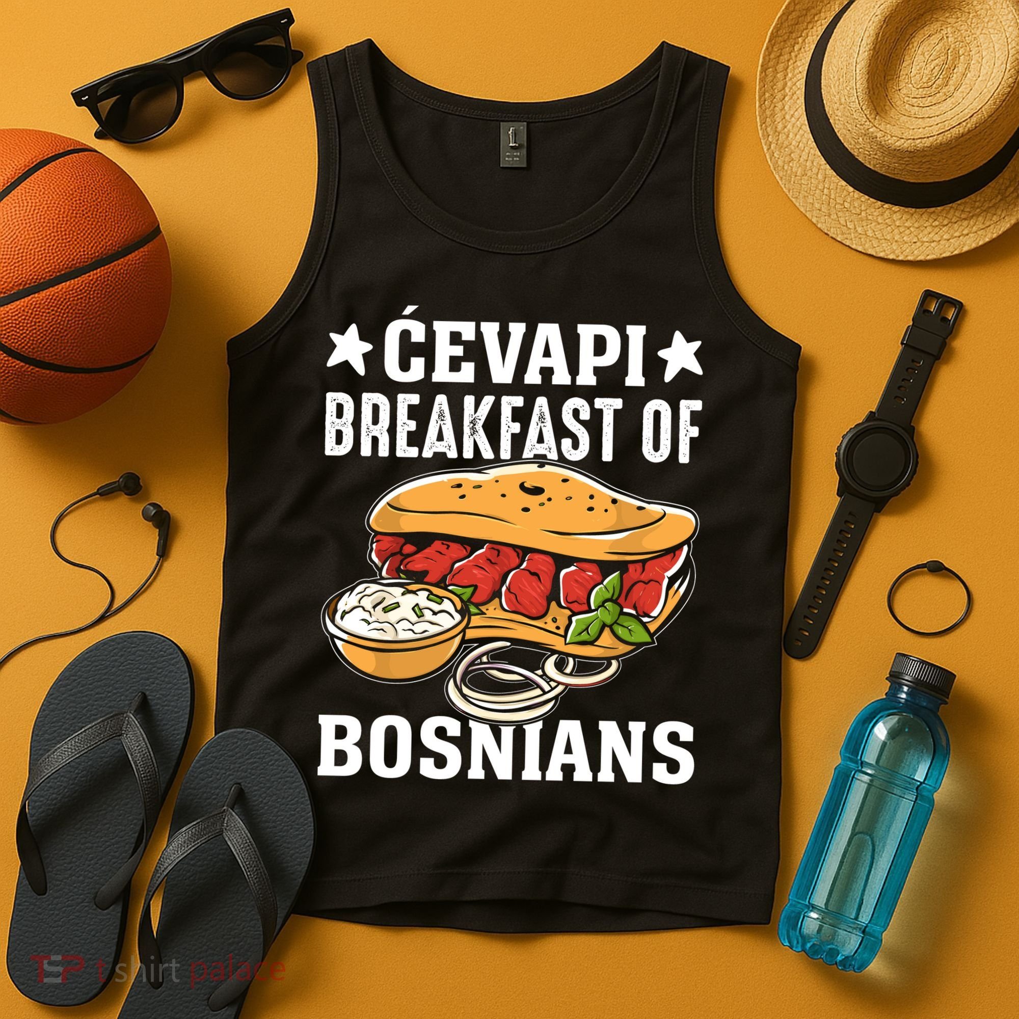 Cevapi Breakfast Of Bosnians Tank Top