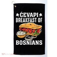 Cevapi Breakfast Of Bosnians Golf Towel thumb 0