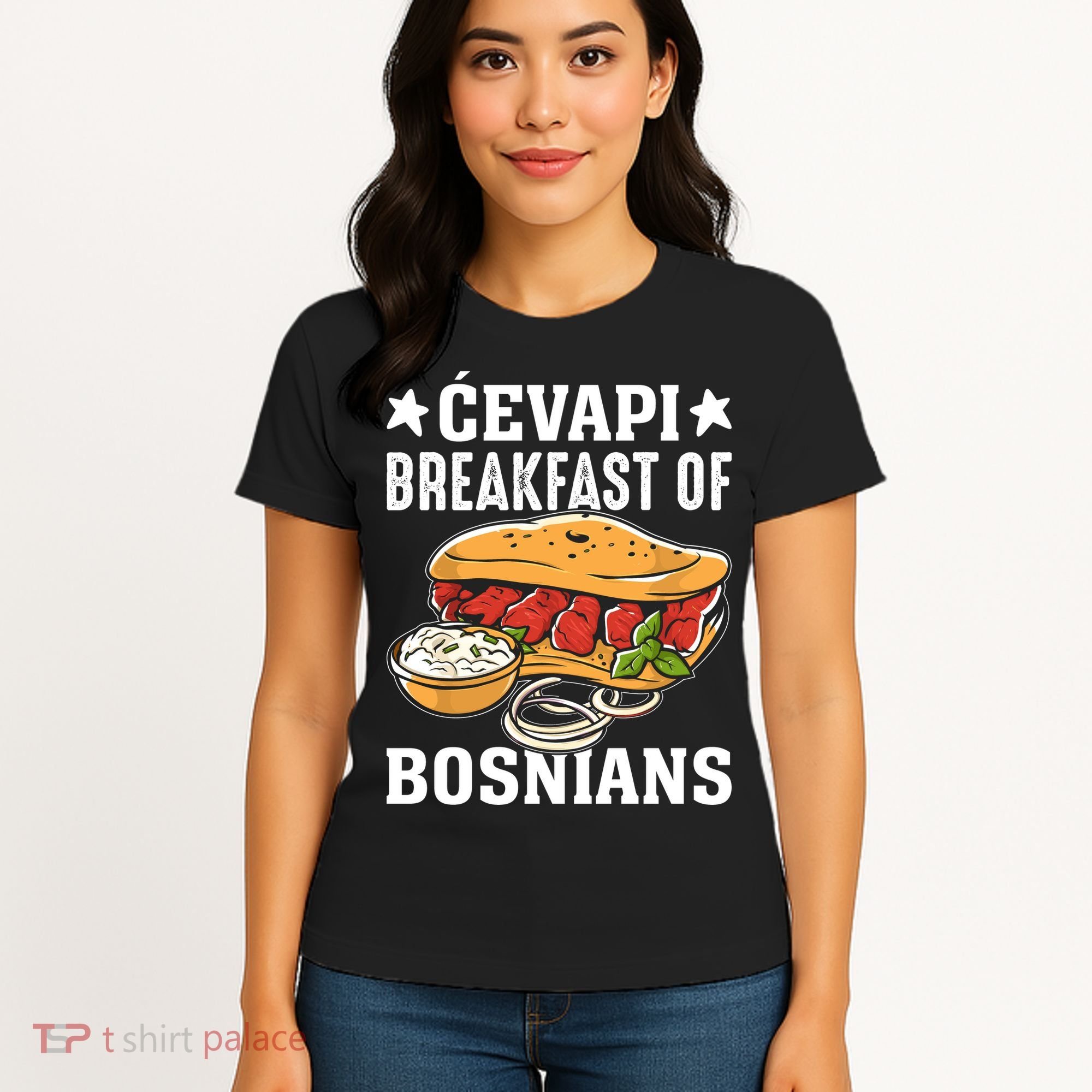 Cevapi Breakfast Of Bosnians Women's T-Shirt