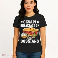 Cevapi Breakfast Of Bosnians Women's T-Shirt thumb 4