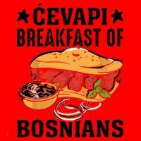 Cevapi Breakfast Of Bosnians Santa Hat thumb 1