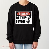 Cheerleading Beware Of The Flyer Women's Sweatshirt thumb 0