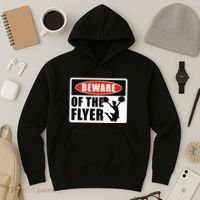 Cheerleading Beware Of The Flyer Hoodie thumb 3