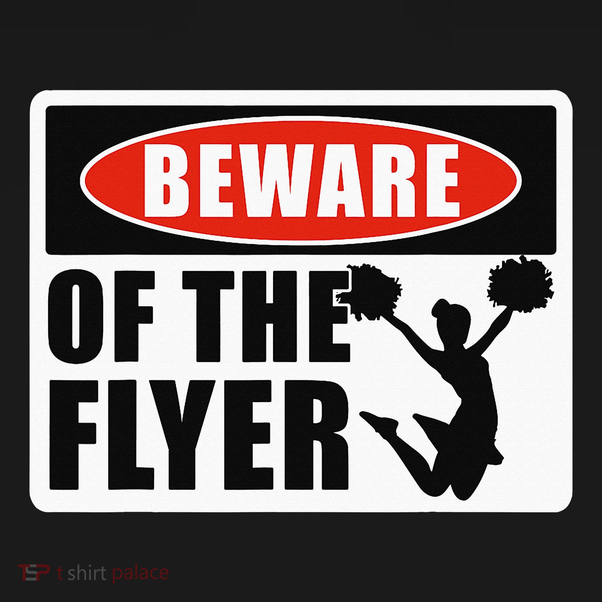 Cheerleading Beware Of The Flyer Apron