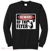 Cheerleading Beware Of The Flyer Sweatshirt thumb 0
