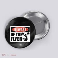 Cheerleading Beware Of The Flyer Button thumb 0
