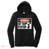 Cheerleading Beware Of The Flyer Women's Hoodie thumb 0
