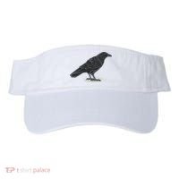 Crow Bird O White Surface Visor thumb 0