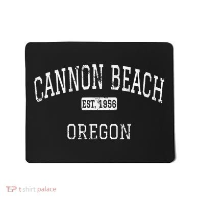 Cannon Beach Oregon Or Vintage Mousepad