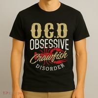 Crawfish Boil Ocd Funny Cajun Louisiana Festival T-Shirt thumb 3