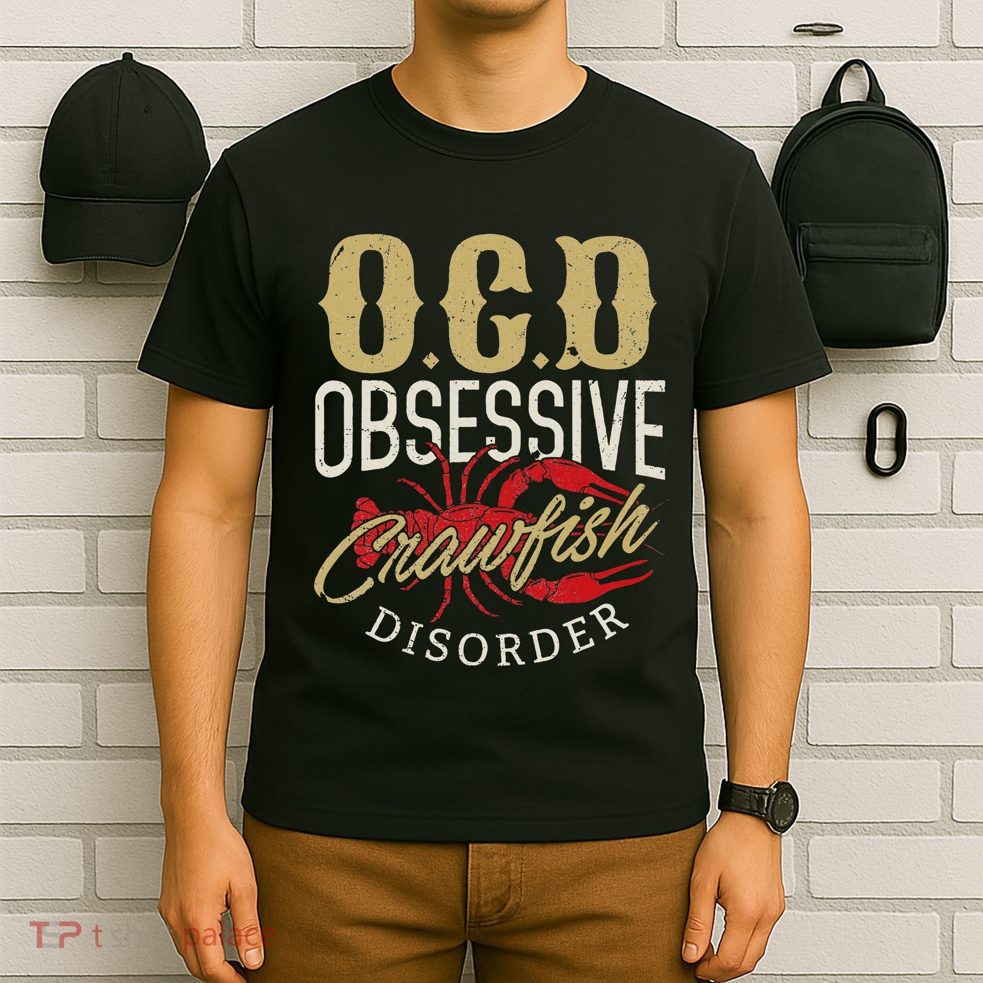 Crawfish Boil Ocd Funny Cajun Louisiana Festival T-Shirt