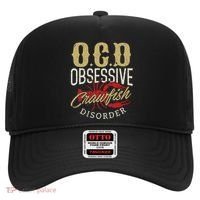 Crawfish Boil Ocd Funny Cajun Louisiana Festival Hat thumb 0
