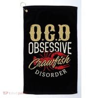 Crawfish Boil Ocd Funny Cajun Louisiana Festival Golf Towel thumb 0