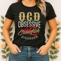 Crawfish Boil Ocd Funny Cajun Louisiana Festival Women's T-Shirt thumb 2