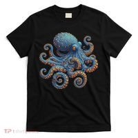 Cool Blue Octopus Women T-Shirt thumb 0