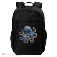 Cool Blue Octopus Women Backpack thumb 0