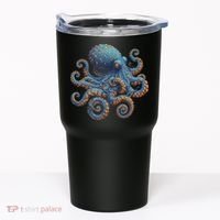 Cool Blue Octopus Women Tumbler thumb 0