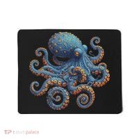 Cool Blue Octopus Women Mousepad thumb 0