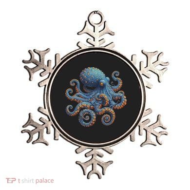 Cool Blue Octopus Women Ornament