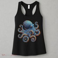 Cool Blue Octopus Women Women's Tank Top thumb 3