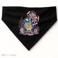 Coquette Bow Ocean Beach Coastal Summer Women USA-Made Doggie Bandana thumb 0