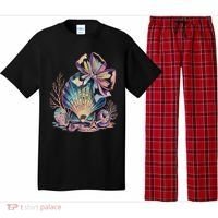 Coquette Bow Ocean Beach Coastal Summer Women Pajama Set thumb 0