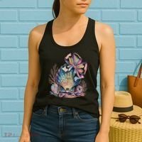 Coquette Bow Ocean Beach Coastal Summer Women Women's Tank Top thumb 2