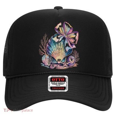 Coquette Bow Ocean Beach Coastal Summer Women Hat