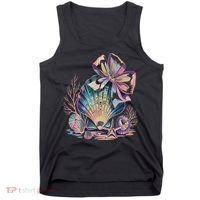 Coquette Bow Ocean Beach Coastal Summer Women Tank Top thumb 0