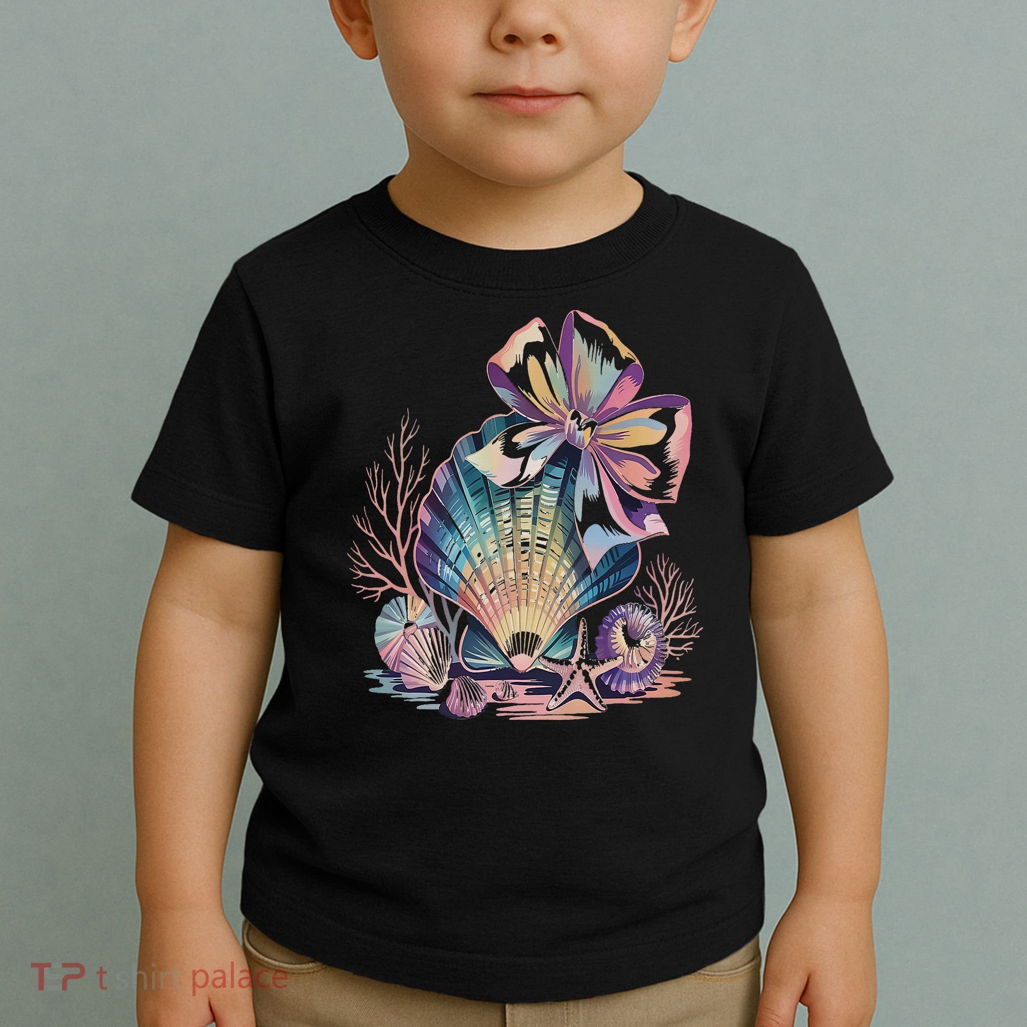 Coquette Bow Ocean Beach Coastal Summer Women Toddler T-Shirt