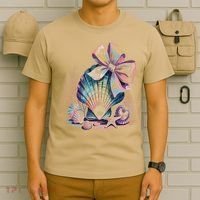 Coquette Bow Ocean Beach Coastal Summer Women T-Shirt thumb 6
