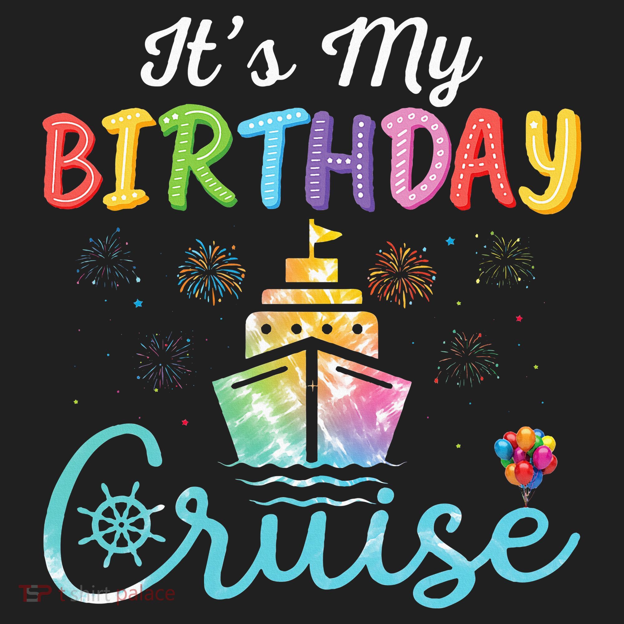 Cruise Birthday Party Vacation Trip ItS My Birthday Cruise Women's Sweatshirt