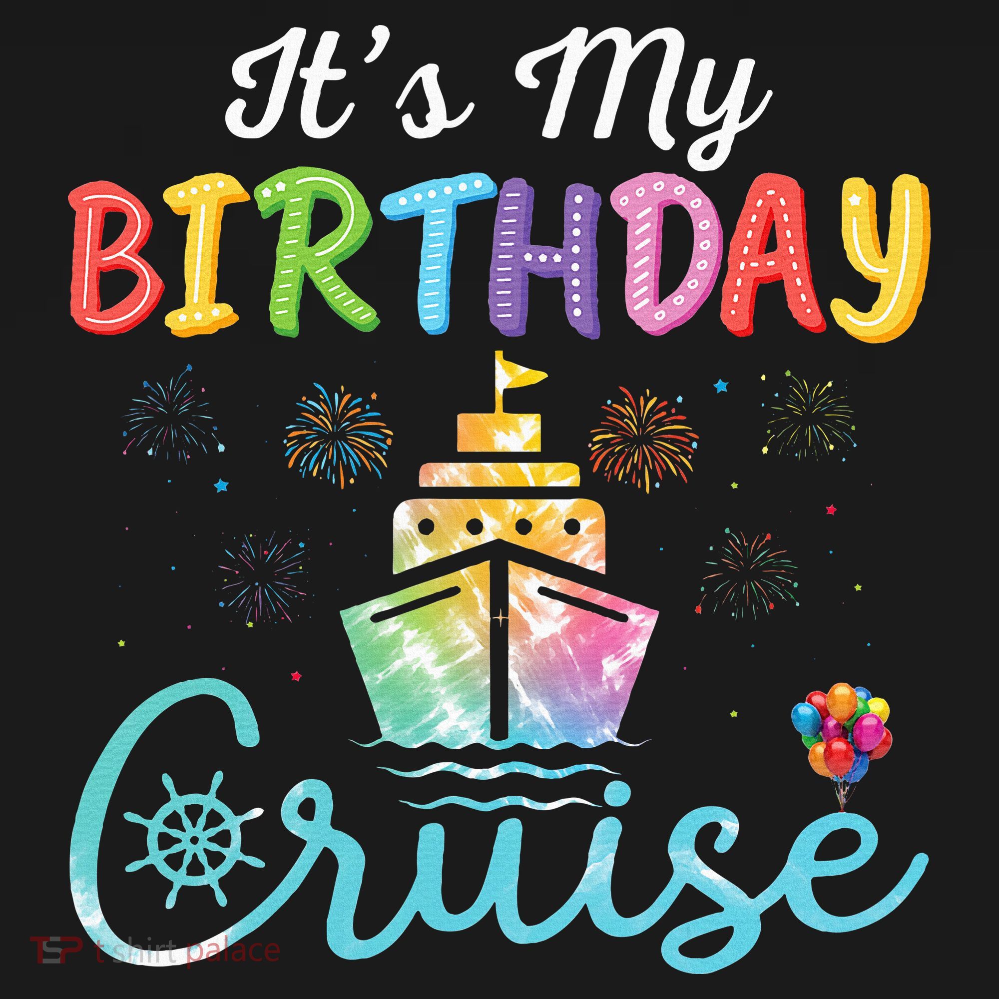 Cruise Birthday Party Vacation Trip ItS My Birthday Cruise Polo